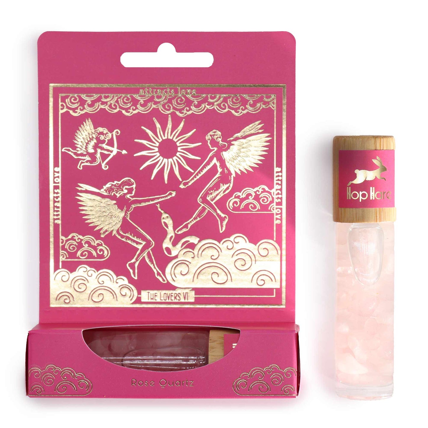 Essential Oil Crystal Roll On - The Lovers
