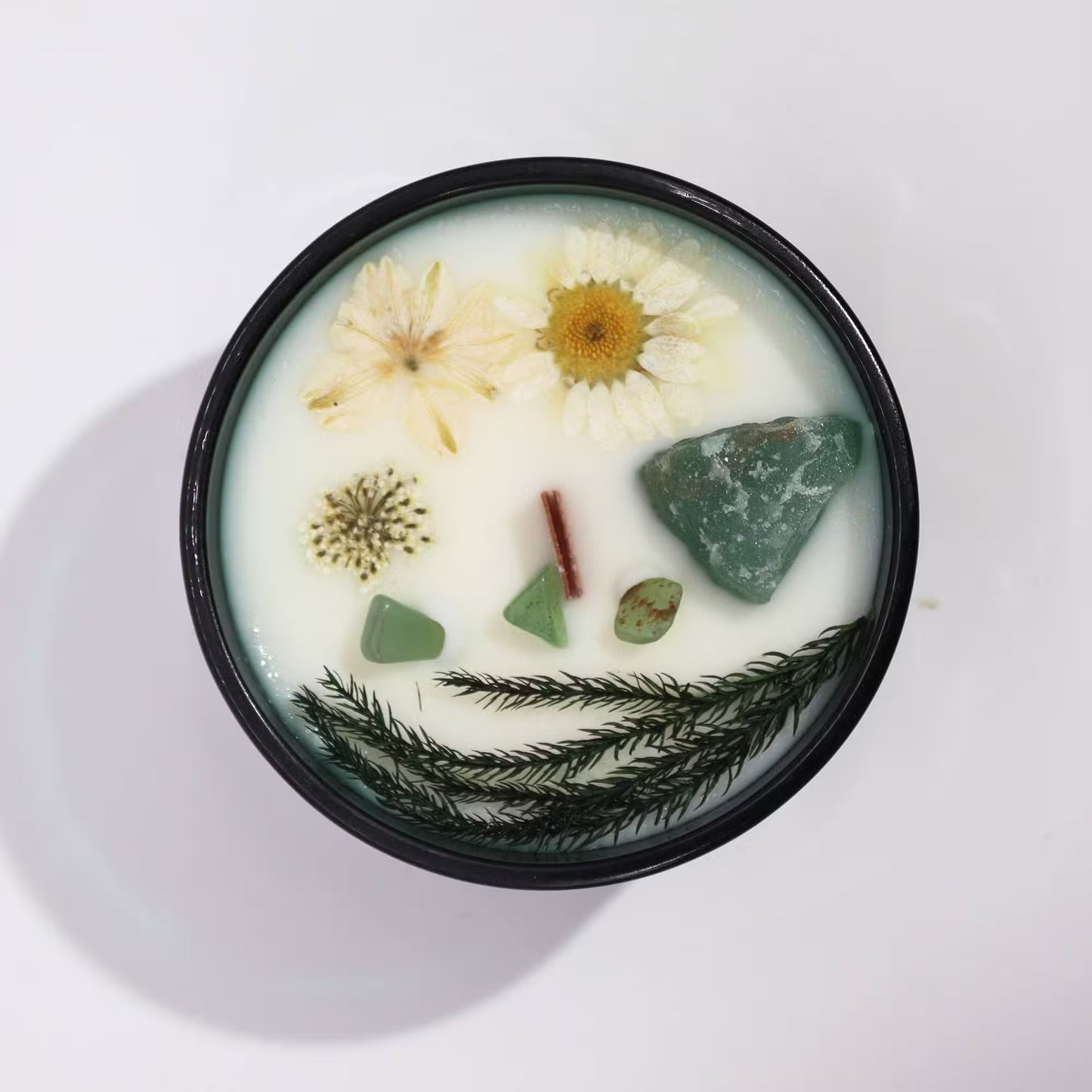 The Magician Crystal Candle - Jade & Mint