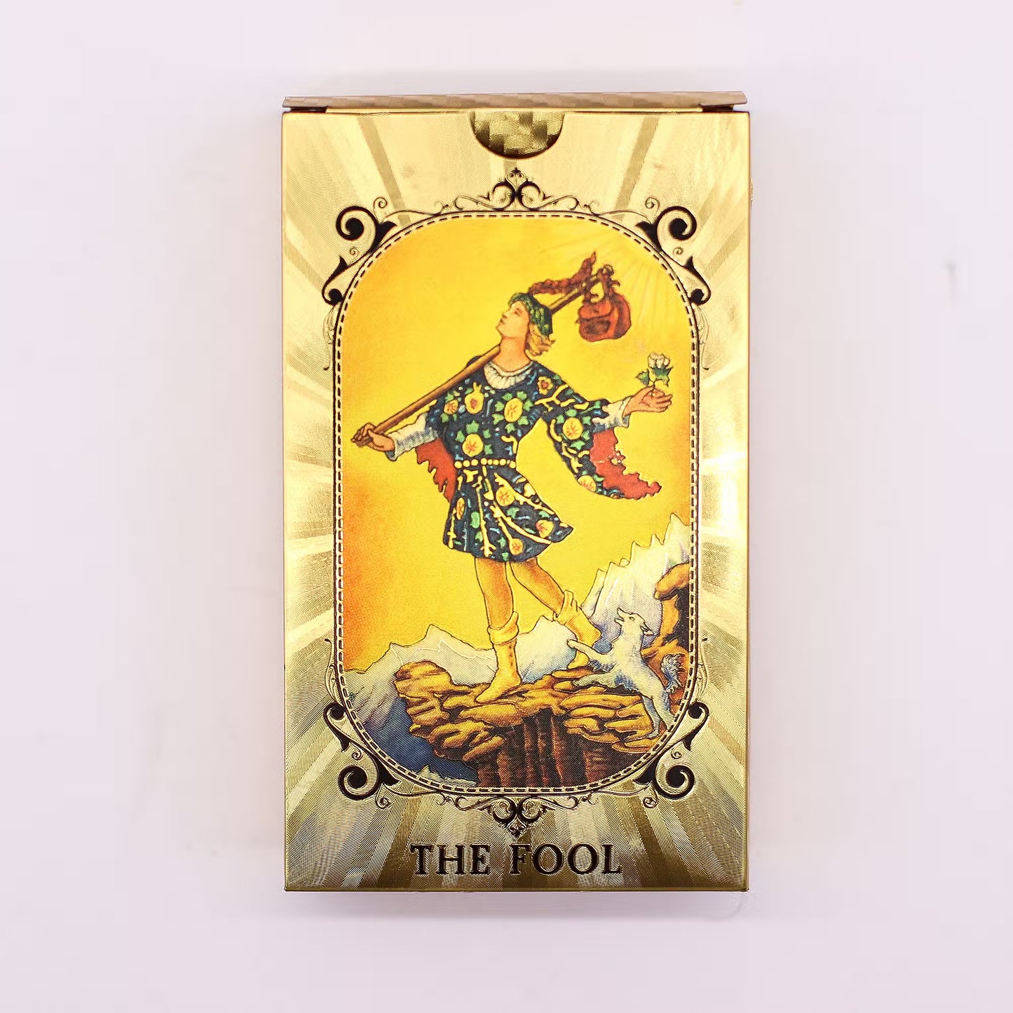 Gold Traditional Tarot Deck With Guidebook