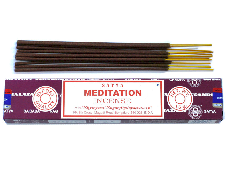 Pack of Satya Incense Sticks - Meditation