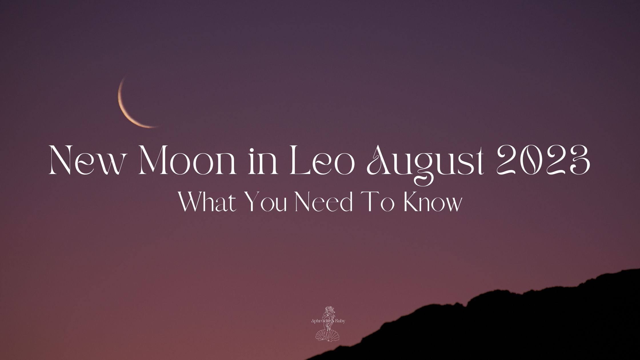 What You Need To Know About The New Moon in Leo August 2023