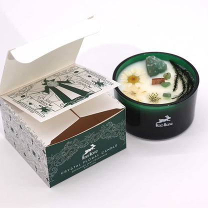 The Magician Crystal Candle - Jade & Mint
