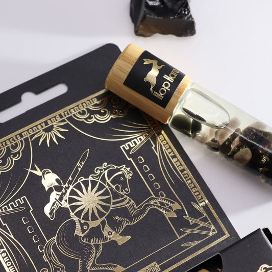 Essential Oil Crystal Roll On - The Knight of Swords