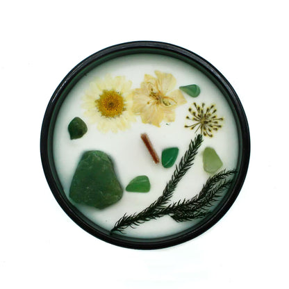 The Magician Crystal Candle - Jade & Mint