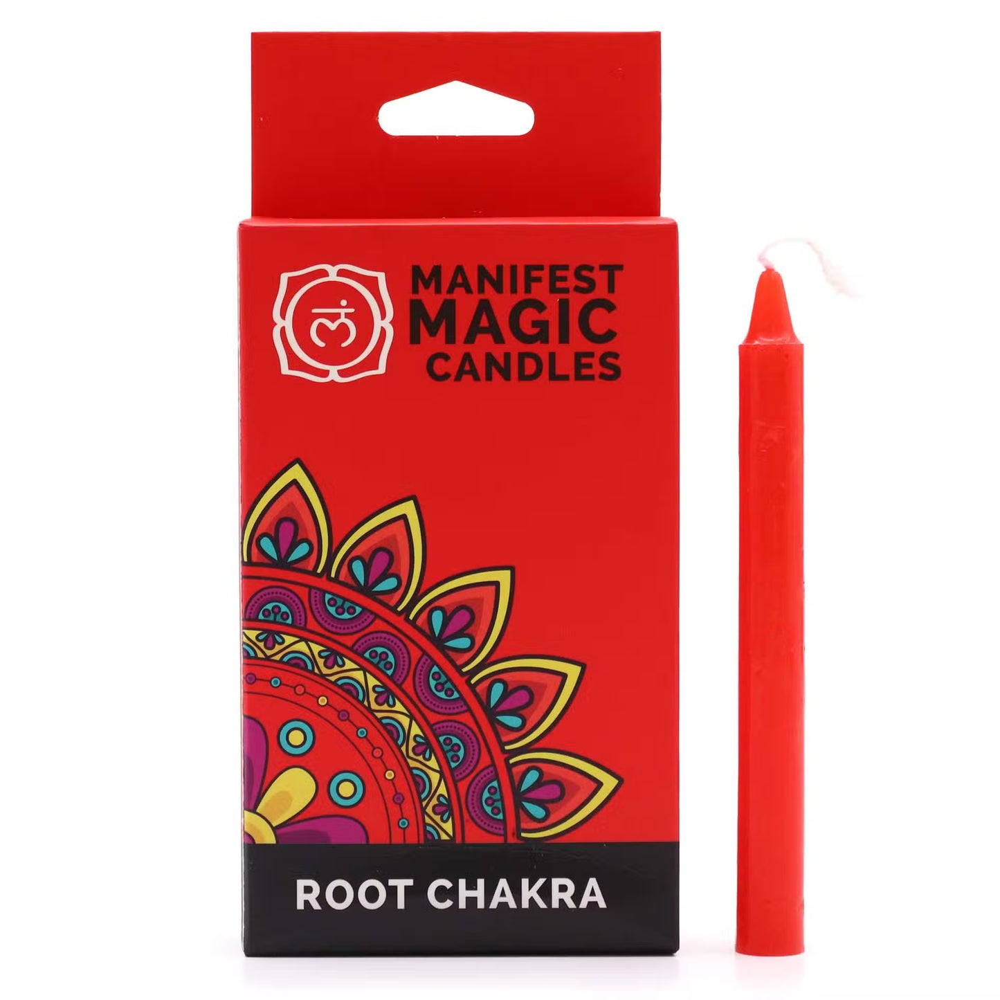 Manifest Spell Candles Root Chakra - Red (pack of 12)